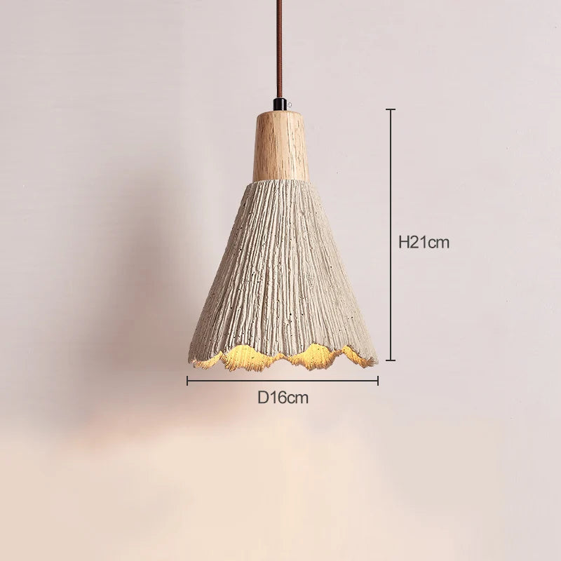 LUXELY designer bedroom travertine pendant light 8