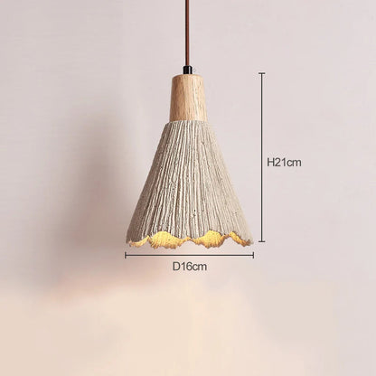 LUXELY designer bedroom travertine pendant light 8