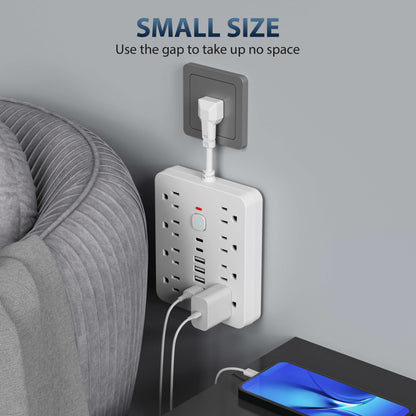 Luxora 14-In-1 Power Strip With Surge Protection Hub