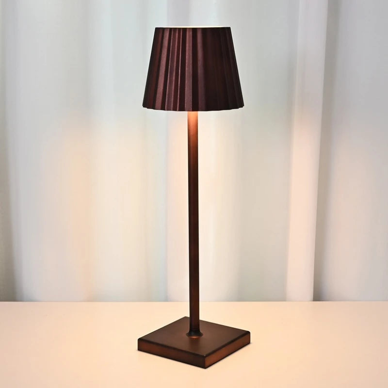 Lampshade Study Room Table Lamp Bedroom Dining Hotel Study Table Lamp Decoration Aluminum Lighting Декоративные Лампы MHZSD 0