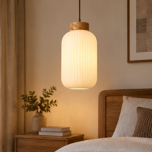 Lantern Glass Pendant Lamp