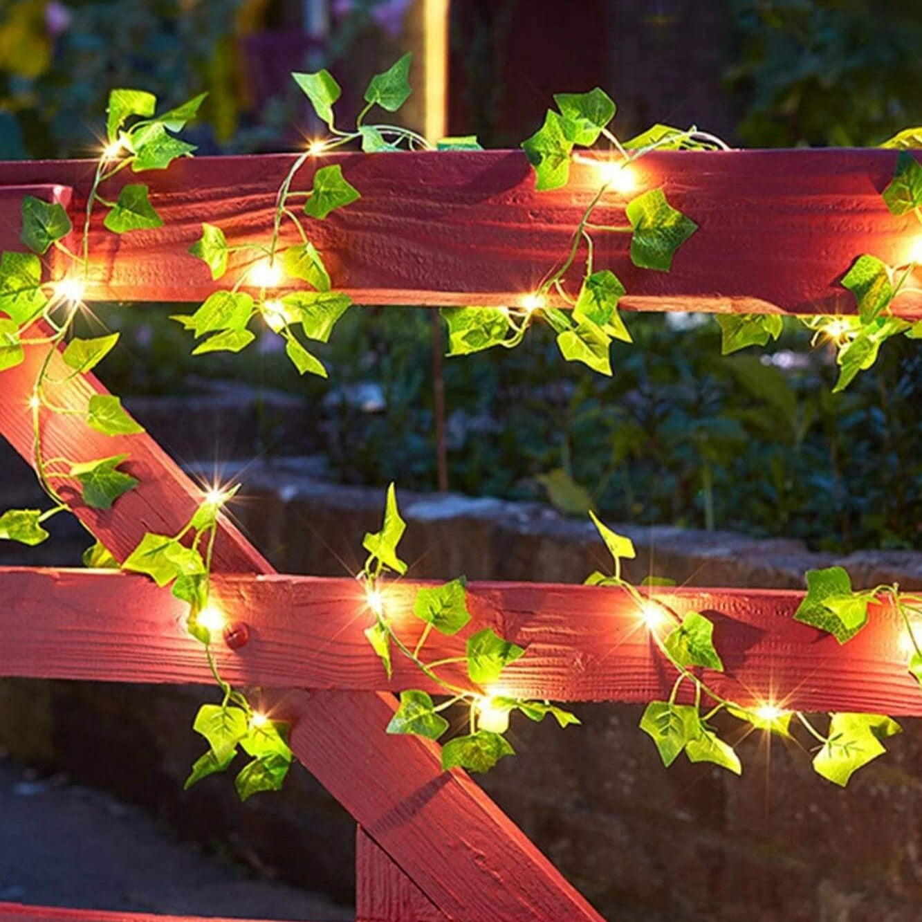 Royaleva Solar Garland Vine Light - Waterproof LED String Lights - Battery / 2m / 7ft
