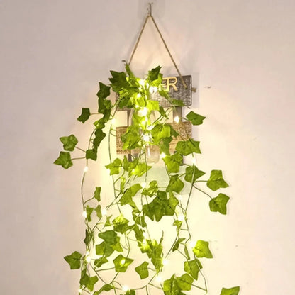 Royaleva Solar Garland Vine Light - Waterproof LED String Lights - Battery / 5m / 16ft