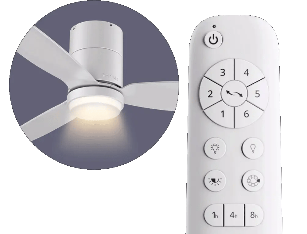 Luxora Universal Fan Remote Control with Light Function