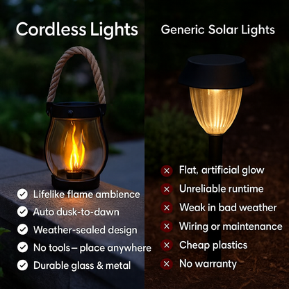 Lightscordless™ – Solar-Powered Outdoor Lantern Lights 3