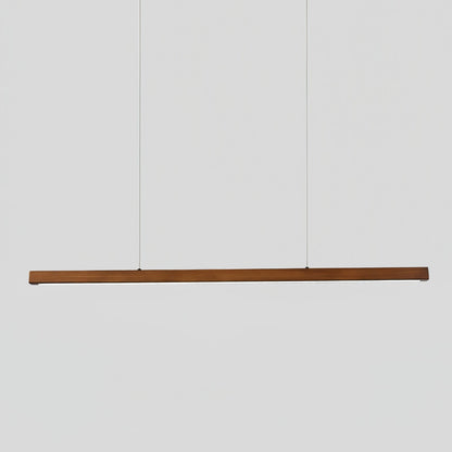 Linear Timber Pendant 0