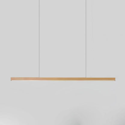 Linear Timber Pendant 2