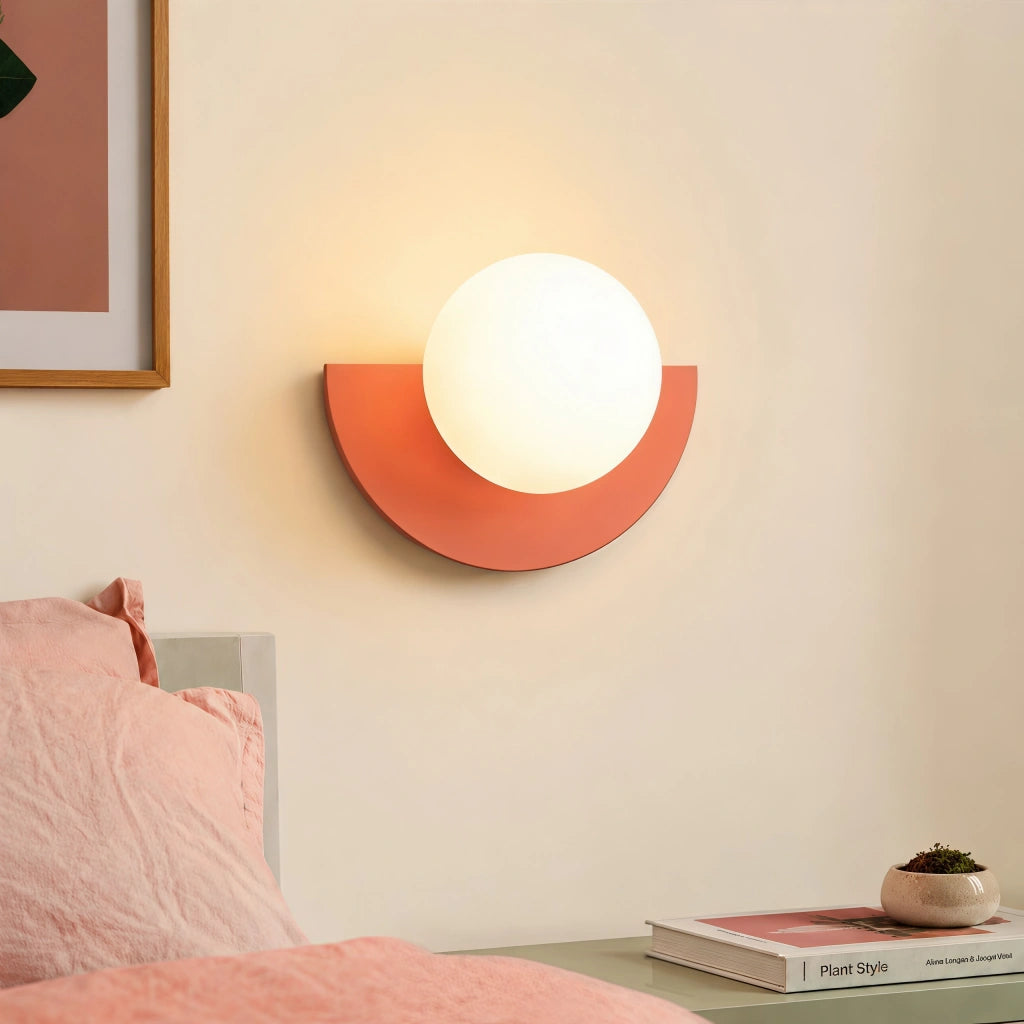 Linus Minimalist Colorful C.Wall Lamp 11