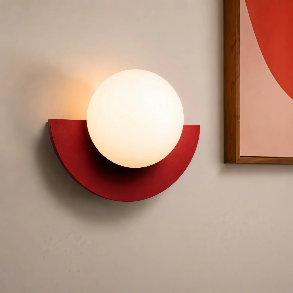 Linus Minimalist Colorful C.Wall Lamp 12