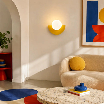 Linus Minimalist Colorful C.Wall Lamp 7