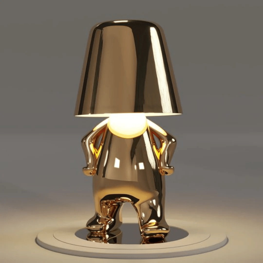Little Man Lamp | Humanoid Design with Touch Control 0