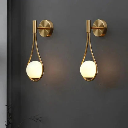 Royallure Modern LED Wall Lamp USB Rechargeable with Remote, Dimmable Nordic Light