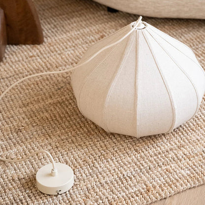 Lotus Fabric Pendant Light 2