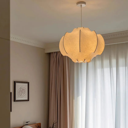 Lotus Silk Pendant Lamp 3