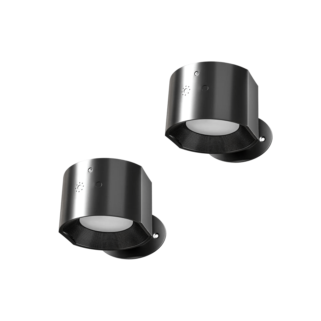 LuxRoyale Touch Dim Lights Set Of 2 USB C Rechargeable Cordless