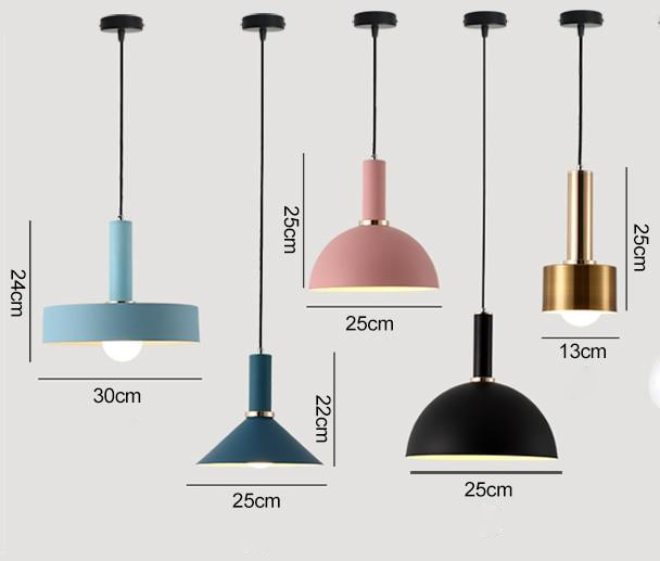 Lumina Colored Pendant Lights 5
