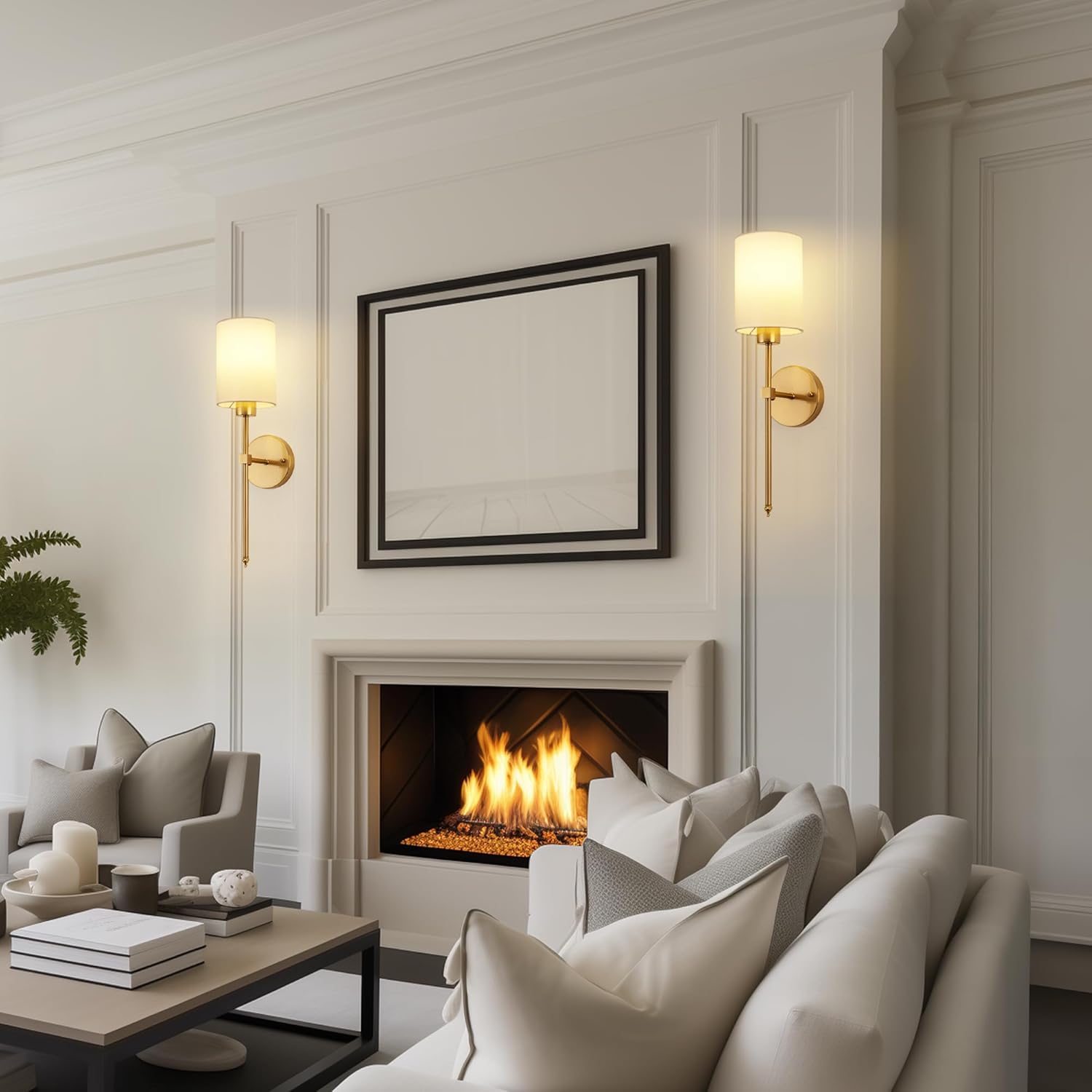 LumoEase™ Wireless Wall Sconces (SET OF 2 + 2 BULBS FREE) 1