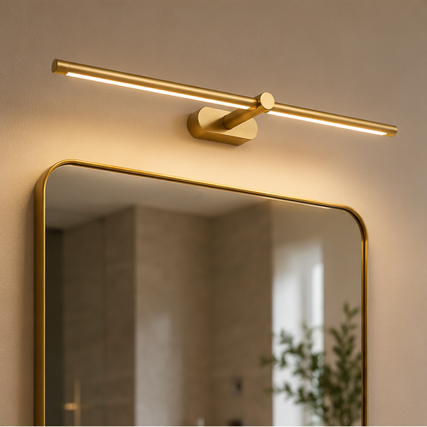 Lumora Minimalist Dimmable LED Picture Light for Art & Wall Decor Gold