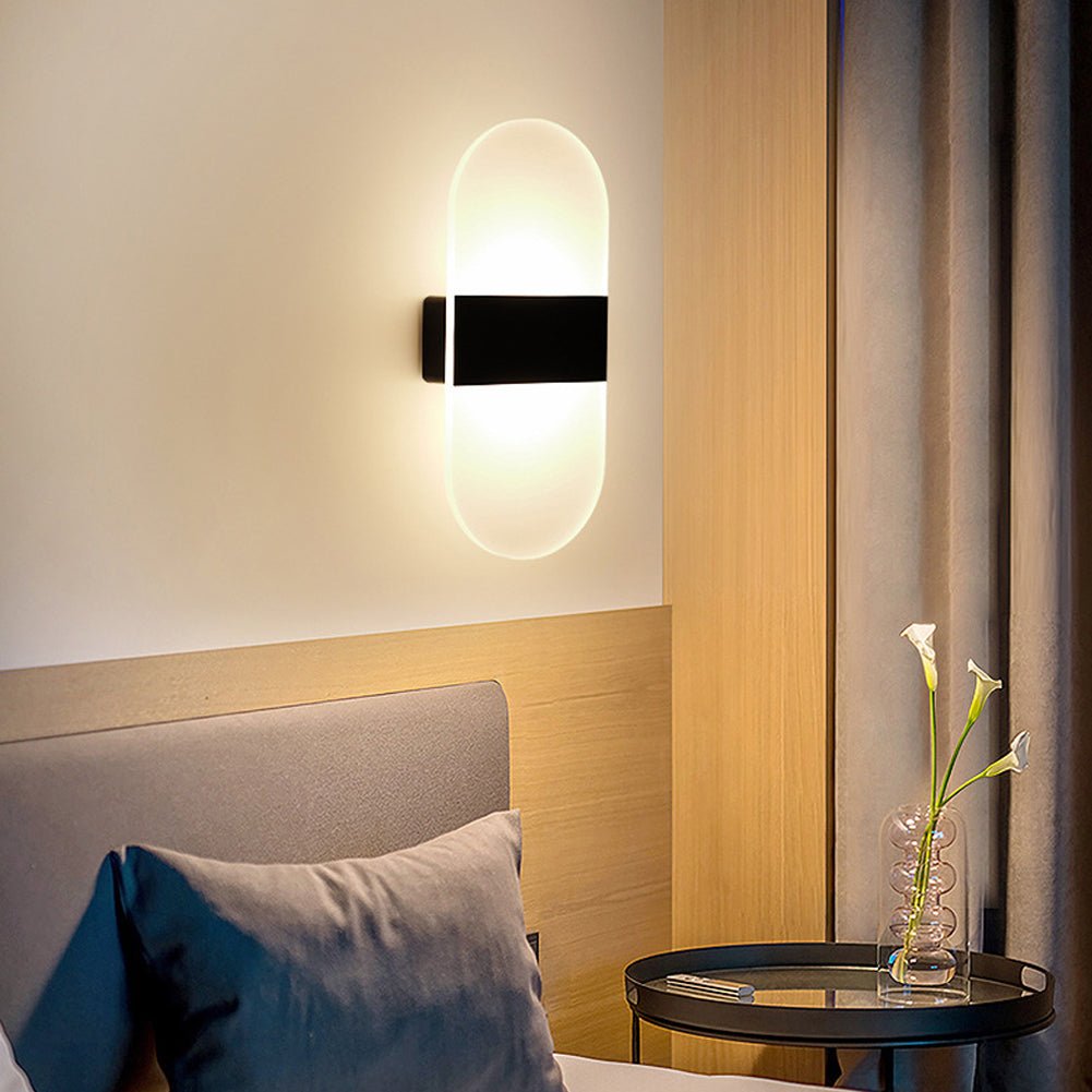 LuxRoyale Rechargeable Motion Wall Light LED Sensor Lamp Modern Design