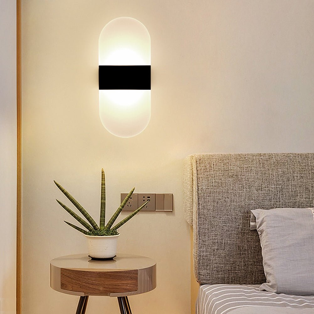LuxRoyale Rechargeable Motion Wall Light LED Sensor Lamp Modern Design
