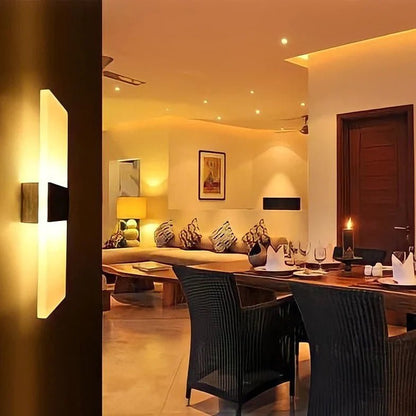 LuxRoyale Rechargeable Motion Wall Light LED Sensor Lamp Modern Design