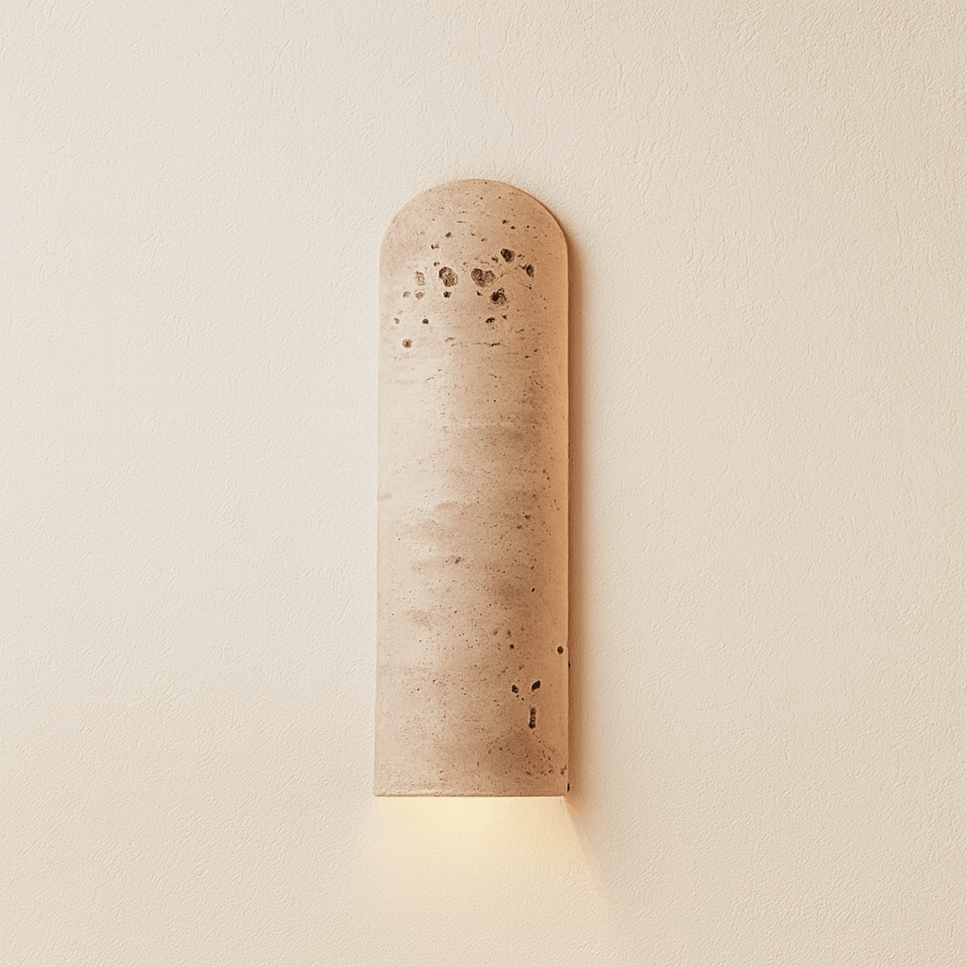 Lunara Natural Travertine LED Wall Lamp 4
