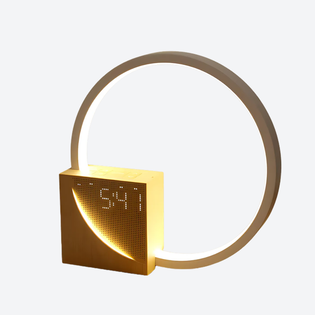 Lunara – LED table lamp with alarm clock 2