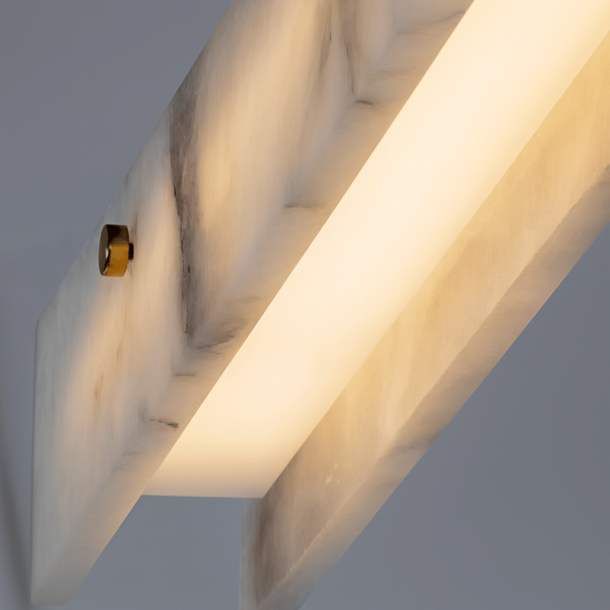 LustraLinea Marble Linear Pendant Light 3