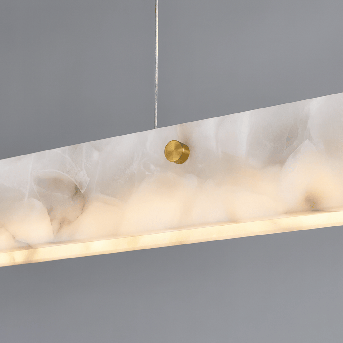 LustraLinea Marble Linear Pendant Light 4