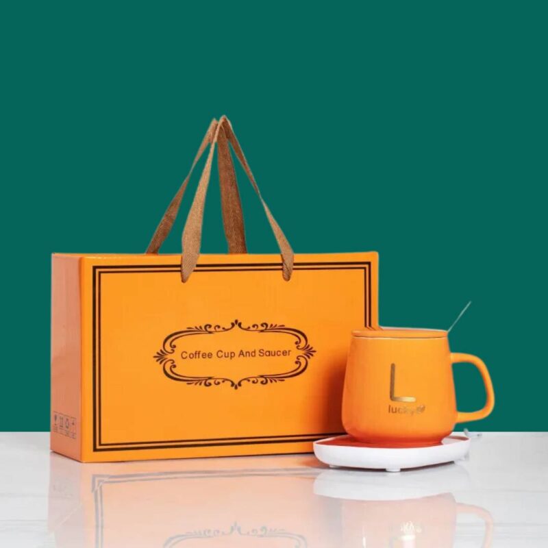 Royaleva Ceramic Mug Set Mug and Warmer – Best Mug for Christmas