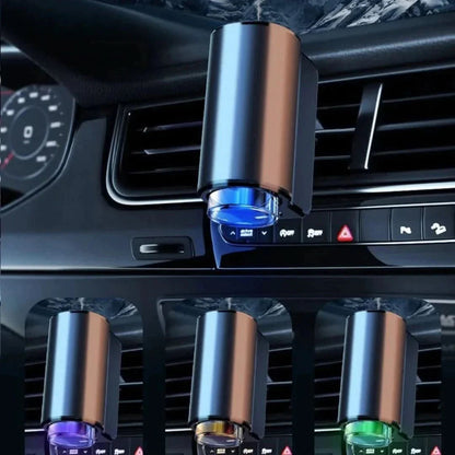 Luxora Car Air Freshener with Adjustable Aroma Diffusion - USB Powered Essential Oil Diffuser