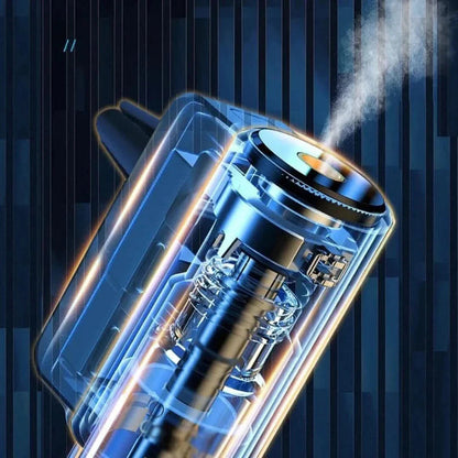 Luxora Car Air Freshener with Adjustable Aroma Diffusion - USB Powered Essential Oil Diffuser