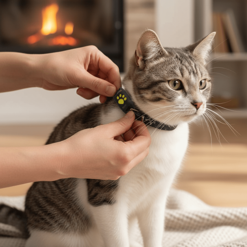 Luxora pet GPS Tracker Collar - Real-Time Location Updates, Lightweight Design