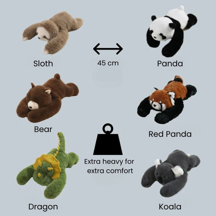 Luxora Cuddly Stress Relief Plush Toy for Relaxation and Comfort 7