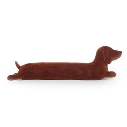Luxora Dachshund Plush Pillow - Lifelike Stuffed Dog Cushion for Home Decor 7