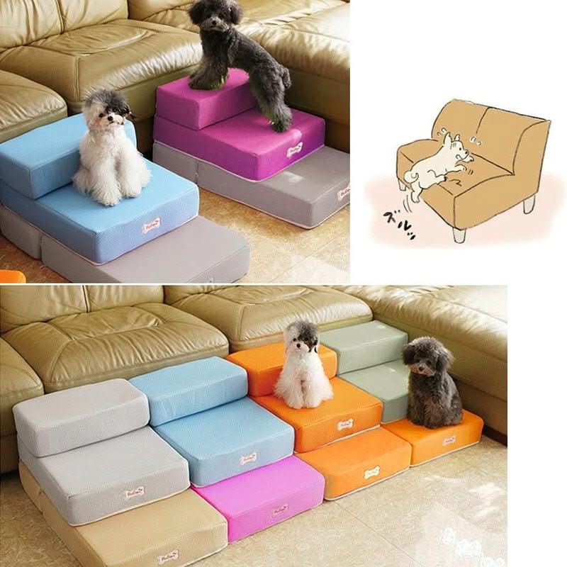 Luxora Dog Stairs for Bed - Safe, Stylish Steps for Small Dogs and Seniors 6