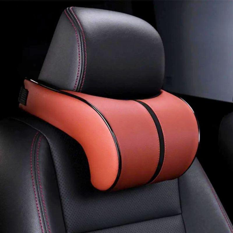 Luxora Ergonomic Car Neck Pillow for Comfort and Support, Ideal for Long Drives 2