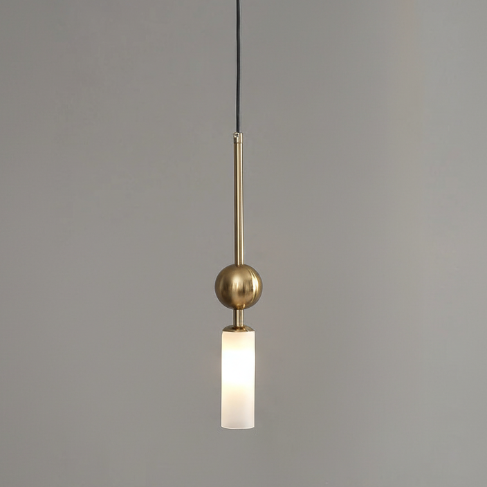 Luxora Glass Pendant Light - Nordic Hanging Light for Restaurant, Kitchen and Dining Room
