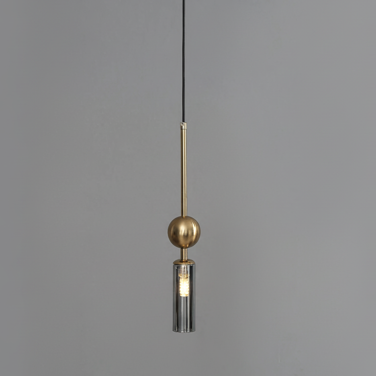 Luxora Glass Pendant Light - Nordic Hanging Light for Restaurant, Kitchen and Dining Room