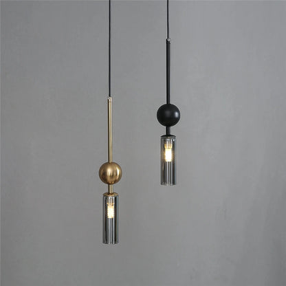 Luxora Glass Pendant Light - Nordic Hanging Light for Restaurant, Kitchen and Dining Room