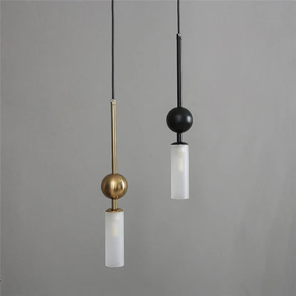 Luxora Glass Pendant Light - Nordic Hanging Light for Restaurant, Kitchen and Dining Room