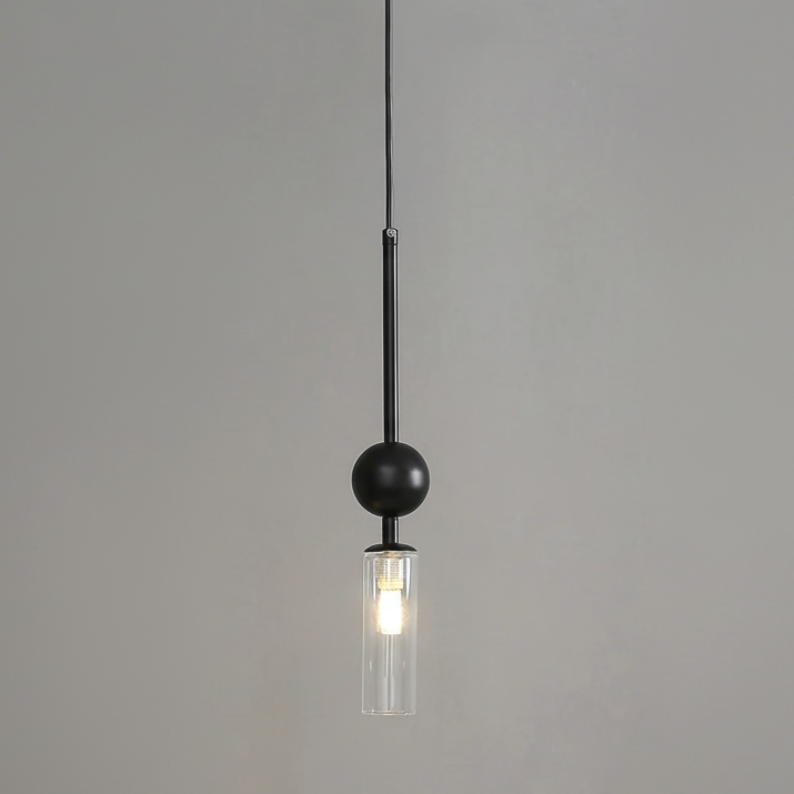 Luxora Glass Pendant Light - Nordic Hanging Light for Restaurant, Kitchen and Dining Room