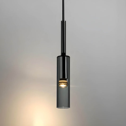 Luxora Nordic Long Tube Pendant Lights, Modern Crystal & Metal Design