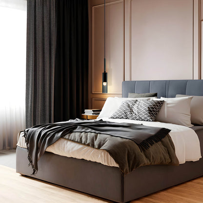 Luxora Glass Pendant Light for Kitchen Island, Modern Crystal & Metal Design 4