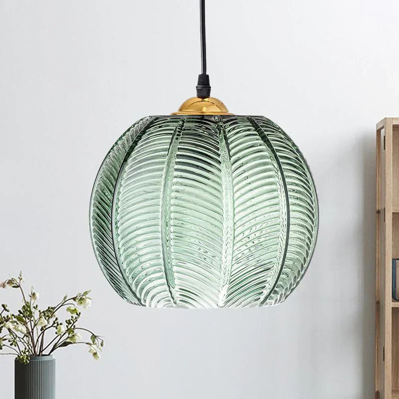Luxora Glass Pendant Lighting with Green Tint for Kitchen and Dining Spaces 0