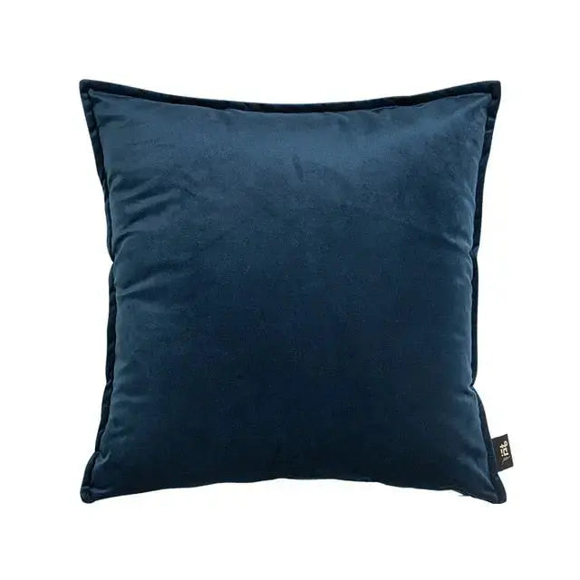 Luxora Luxe Velvet Cushion Cover with Flannel Edge for Stylish Interiors 11