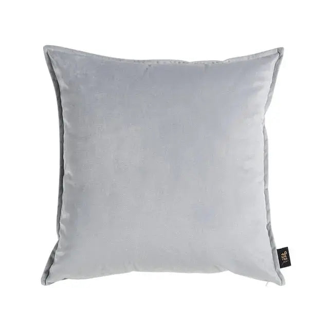 Luxora Luxe Velvet Cushion Cover with Flannel Edge for Stylish Interiors 14