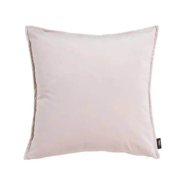 Luxora Luxe Velvet Cushion Cover with Flannel Edge for Stylish Interiors 9