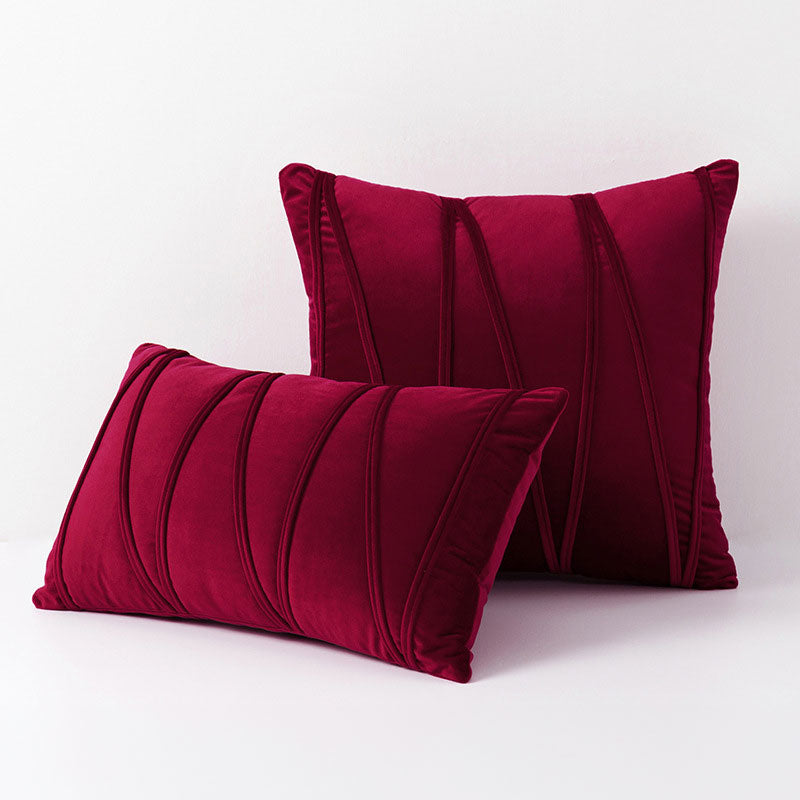 Luxora Luxury Velvet Cushion Covers for Elegant Home Decor - Soft & Stylish 11