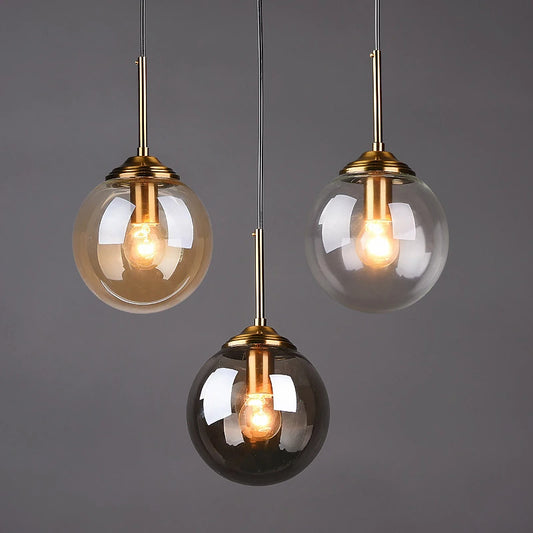 Luxora Modern LED Glass Pendant Lamp for Kitchen and Dining Room Lighting 0